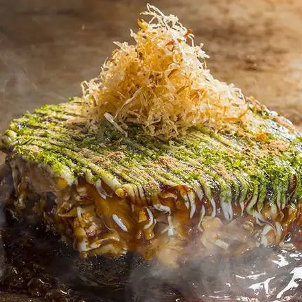 Okonomiyaki (Pork and Egg / Thick-cut Pork and Egg)