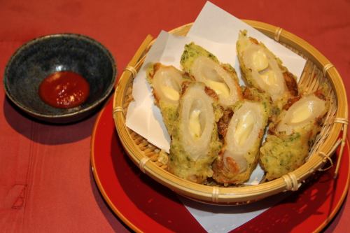 炸竹轮芝士矶部
