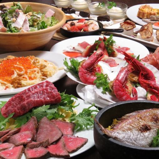 【◎欢迎接待◎】奢华套餐☆10道菜+ 2h【喝酒】5000日元