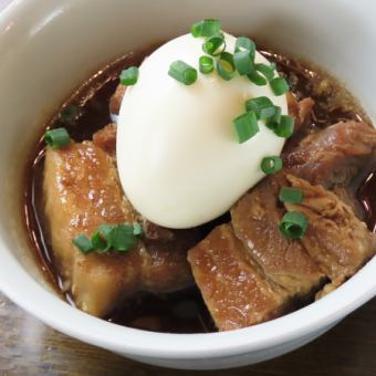 豚バラ肉とゆで卵
