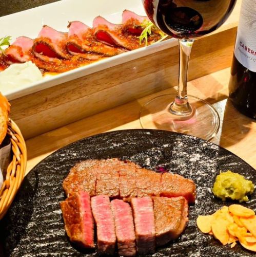 【贅沢な味わいをご提供！】黒毛和牛鉄板焼きステーキメニュー各種ございます◎