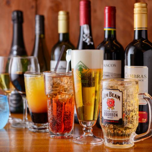 飲み放題付コース4500円～