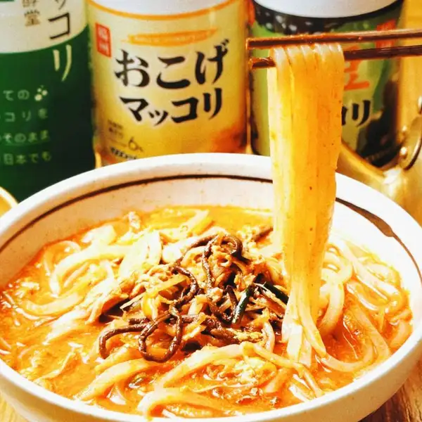 【芯から温まる】辛さ調整可能◎旨辛スープのユッケジャンうどん