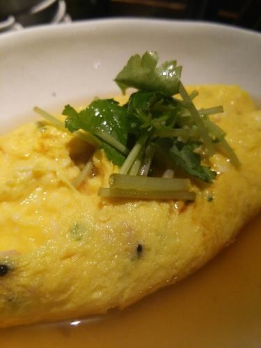 明石焼風オムレツ
