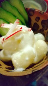 らっきょうのヨーグルトチーズ和え