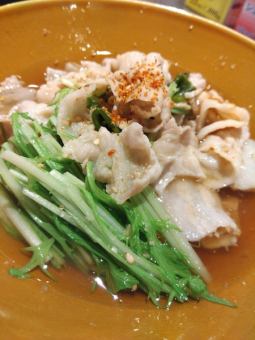 豚しゃぶポン酢