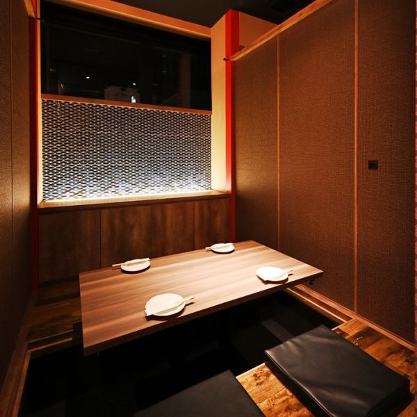 All seats are private rooms with sunken kotatsu (sunken kotatsu table), so your feet are comfortable and spacious.It is ideal for banquets and gatherings because it is a 1-minute walk from Kanayama Station.There is no doubt that conversation will be lively and fun in the best atmosphere.We also have private rooms that can be used for entertainment.We accept consultations on the number of people.Please feel free to contact us.