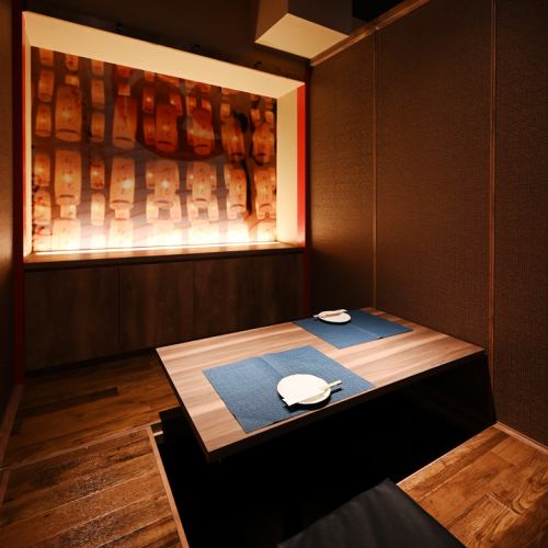 전석 완전 개인실의 일본식 공간