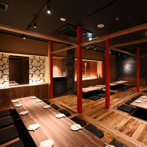 All seats Private room ◆ Up to 120 people