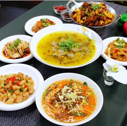 バラエティ豊かな本格中華