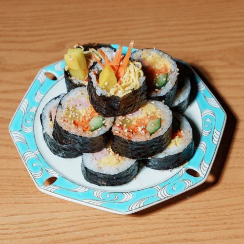 homemade kimbap