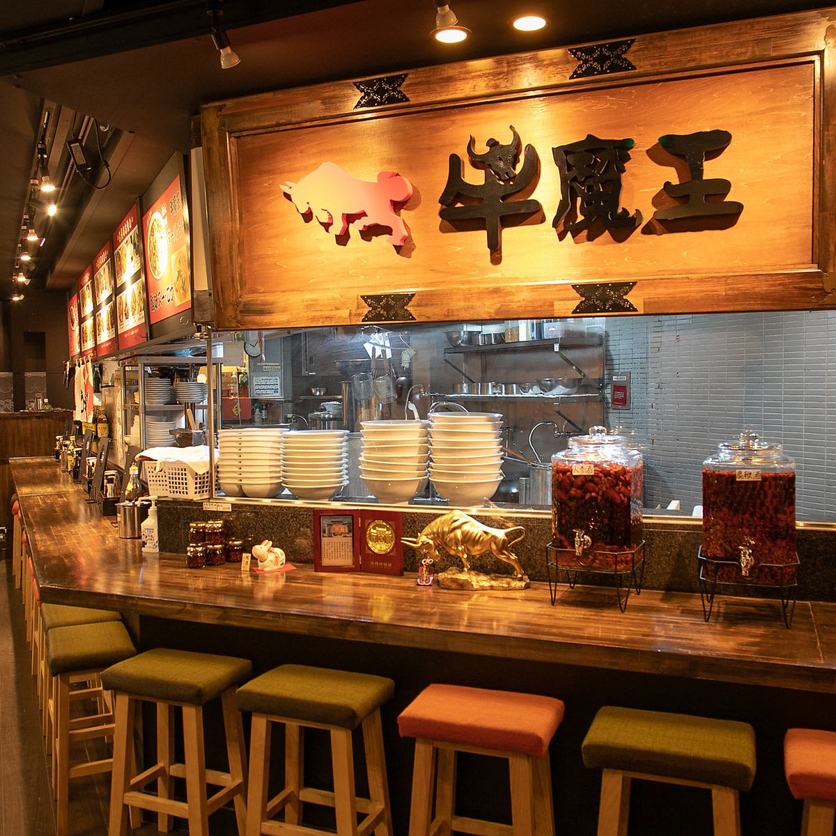 店内は中国の雰囲気で包まれています！