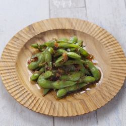 ペペロンチーノ枝豆