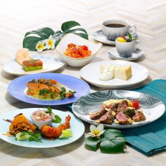 "Pacific Rim" ディナーコース◆シグネチャー前菜からデザートまで、五感で旅するフルコース