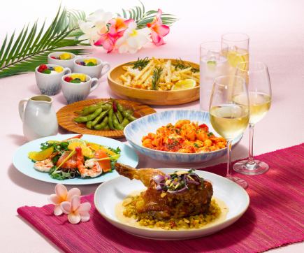 "Me ka mahalo"女子会プラン(2H飲み放題付き)