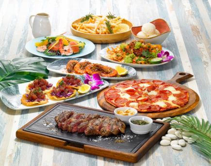 "Ohana" ギャザリングシェアコース◆ハワイの『美味しい』を全方位で食べ尽くす!