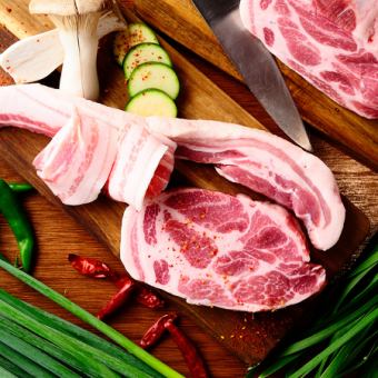 [For a welcome and farewell party! 2 hours of all-you-can-drink included!] Great value course where you can enjoy the popular samgyeopsal and moksal♪♪