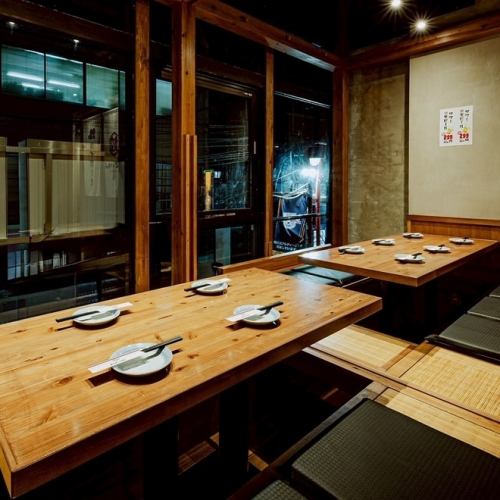 Private banquet rooms available for up to 10 people