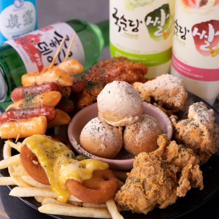 [☆2 hours all-you-can-drink included☆] The popular mukbang set♪ 2,800 yen per person (tax included)