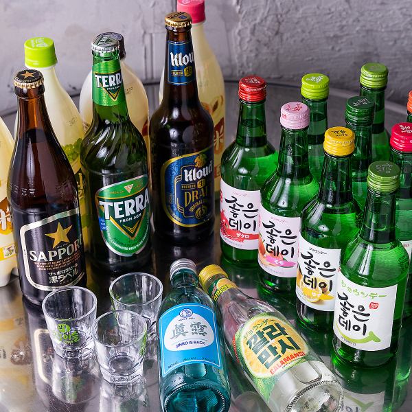 【無限暢飲套餐♪】1738日元起，120分鐘無限暢飲，盡享您喜愛的菜餚♪