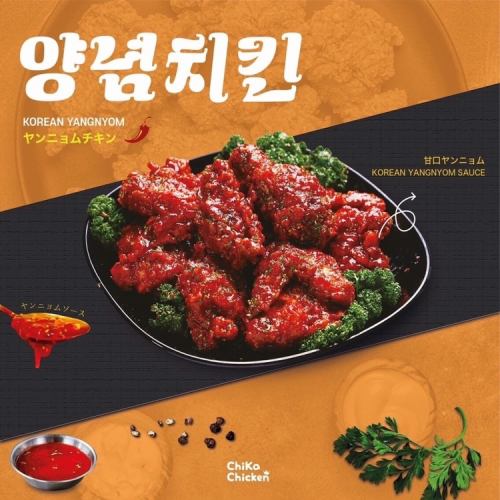 ヤンニョムチキン　ハーフ