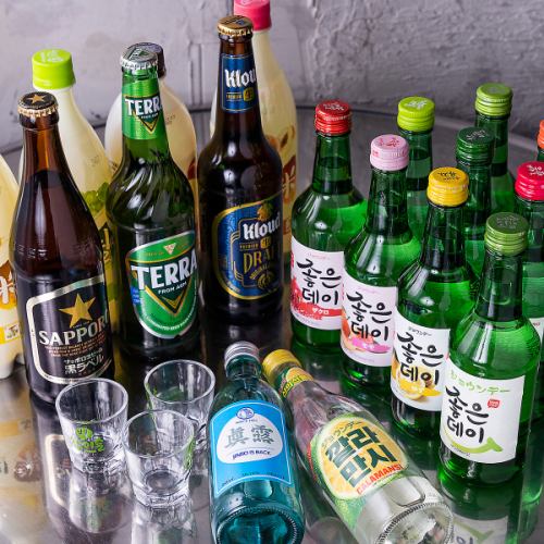 コースとセットでお得な飲み放題プランもご用意♪