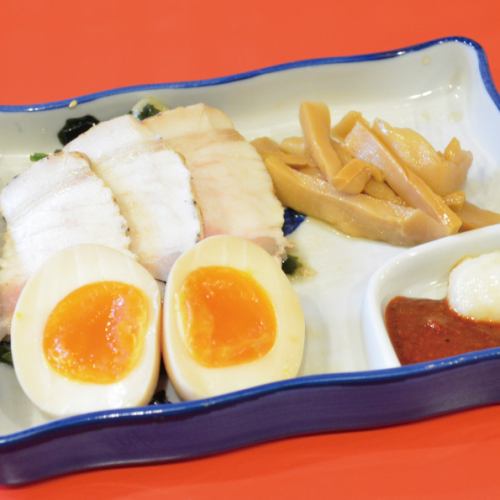 煮卵チャーシューメンマ3点セット