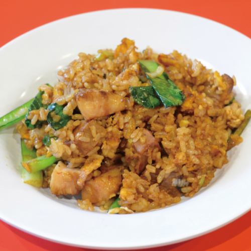 豚バラ青菜炒飯