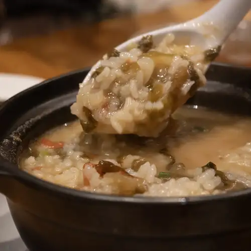 高菜の雑炊