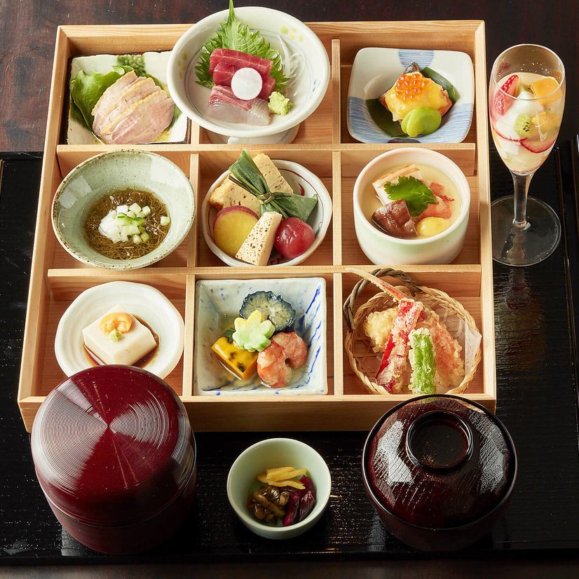 全席個室！接待や商談のお席にもおすすめの贅沢ランチ！
