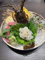 伊勢海老のお造り