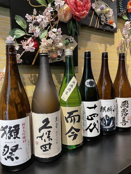 お酒も充実の品揃え