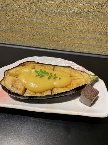米茄子の田楽