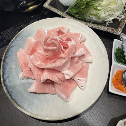 『春季限定』お造りと黒豚しゃぶの新春コース