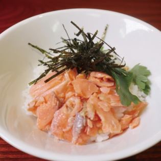 焼きシャケ茶漬け