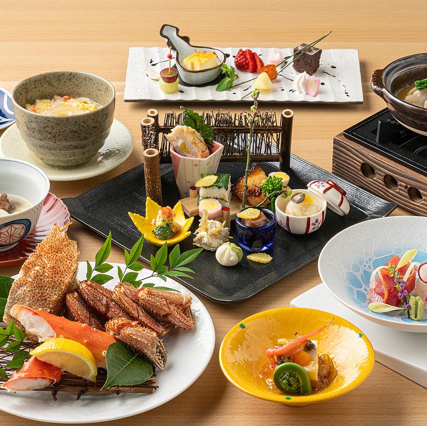 我们以采用北海道食材烹制的美食欢迎您的光临。