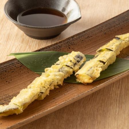 熊本県産大長なすの天婦羅