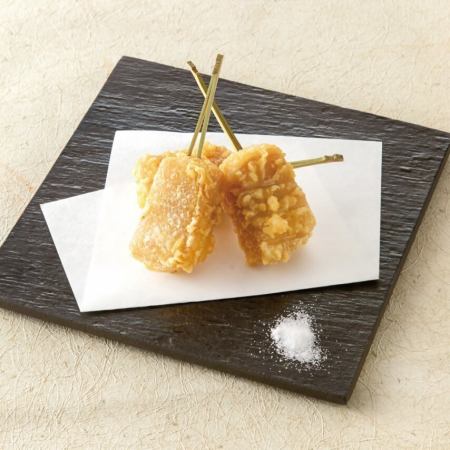 くるみ入り葛餅天ぷら