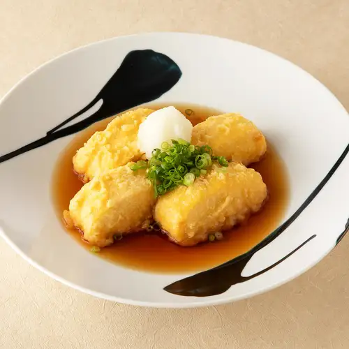 出汁巻き玉子の揚げ出し