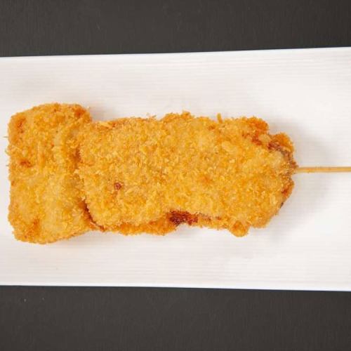 Jumbo pork skewer cutlet