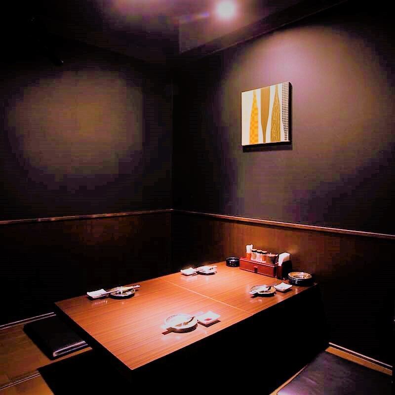 全席個室&掘りごたつで、ゆったり楽しめます。