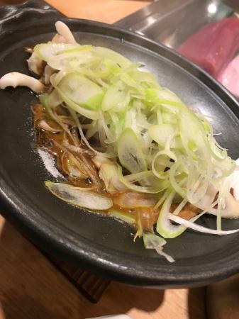 Grilled squid