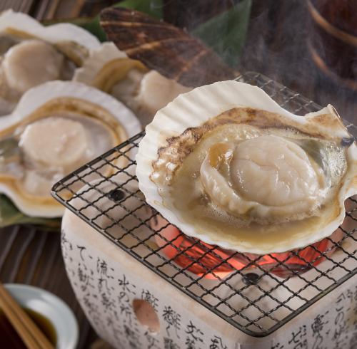 ホタテのバター焼き
