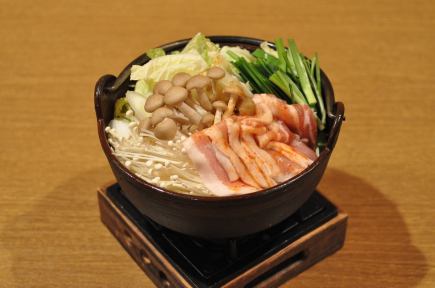 "Nabe Homare" course: Enjoy chanko nabe and tempura ♪ Includes 2 hours of all-you-can-drink