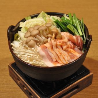 "Nabe Goku Course" Enjoy Chanko Nabe or Motsunabe, Sashimi, and Wagyu Sirloin Steak ♪ Includes 2 hours of all-you-can-drink
