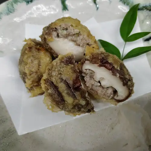 香菇肉馅饺子