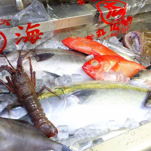 Enjoy the fresh seafood ♪