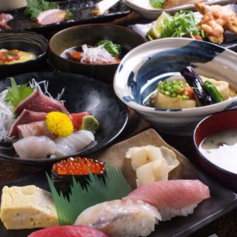 Luxurious course full of popular dishes with all-you-can-drink for 3 hours ⇒ 6,000 yen (tax included)