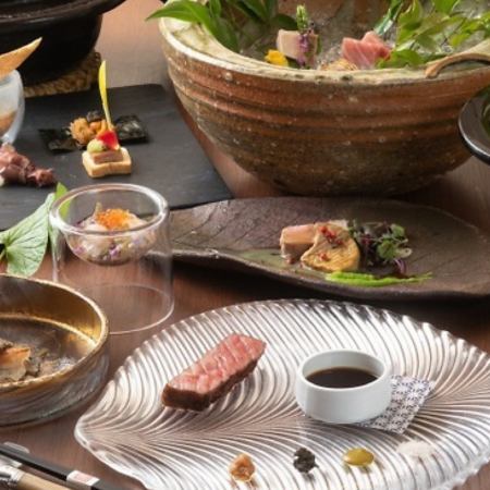 　☆大阪発人気店☆　最高食材を用いた　日替わりおまかせディナーコース　　11,000円