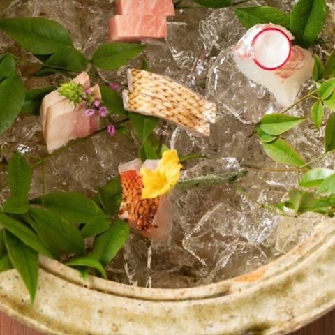旬の食材を用いたランチコース